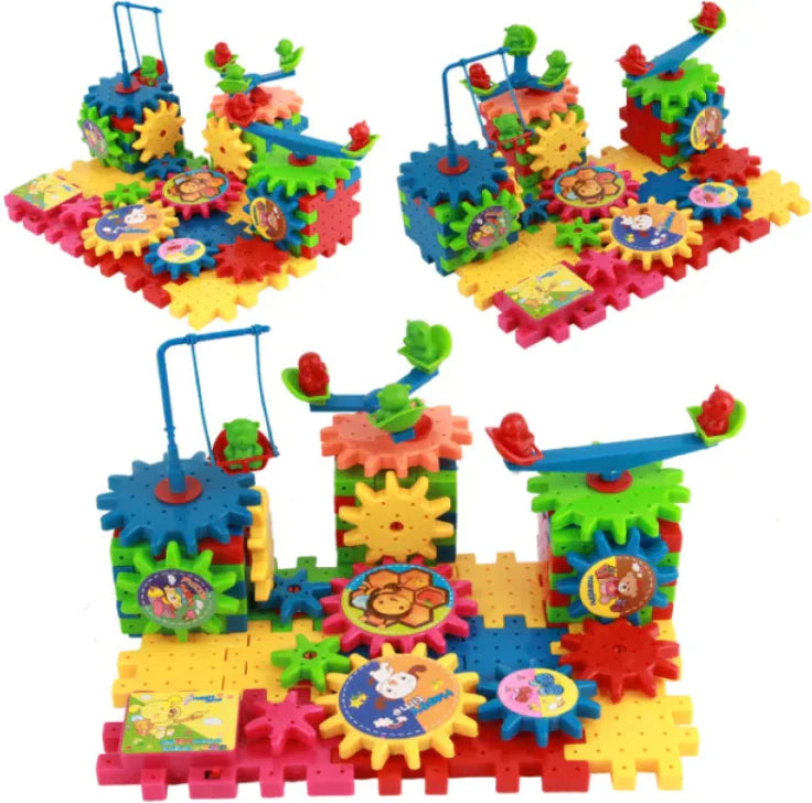 Kids' Creative Block Puzzle Set