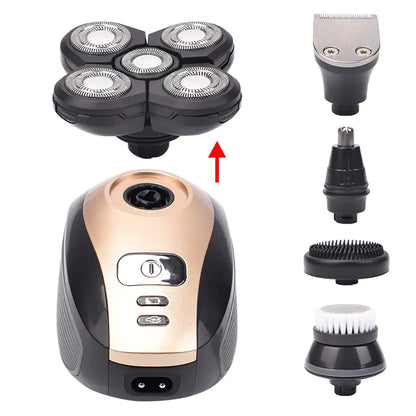 5 Floating Heads Shaver